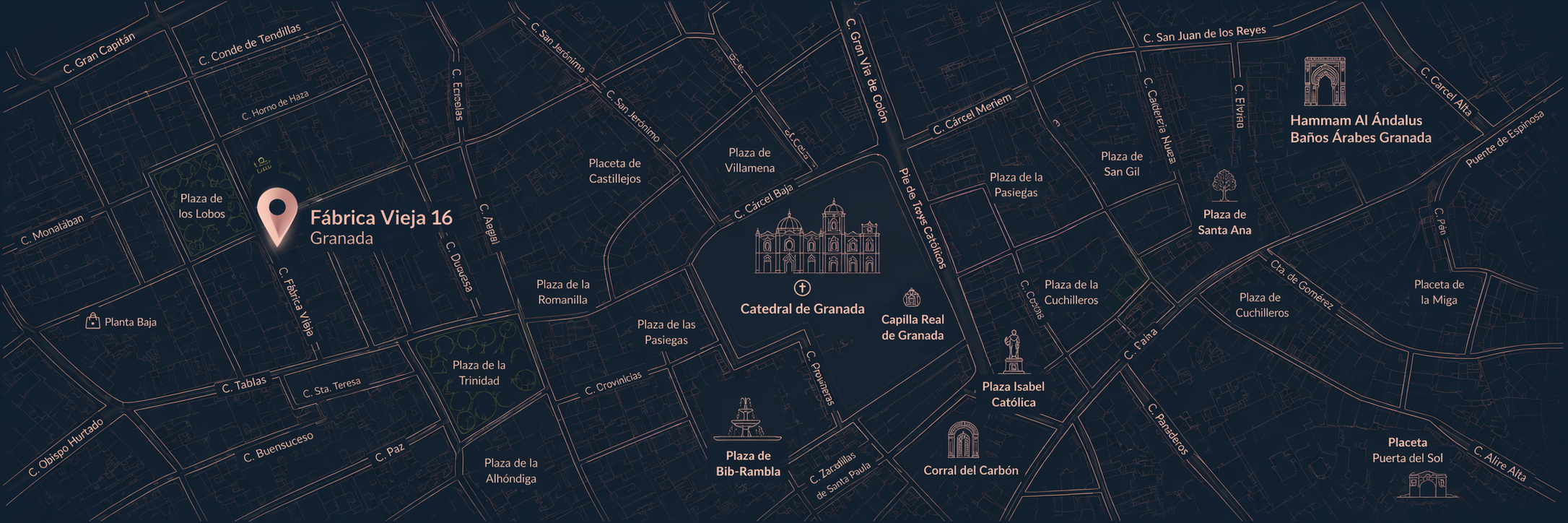 Mapa Granada